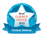 Avvo's Clients' Choice Award, Criminal Defense